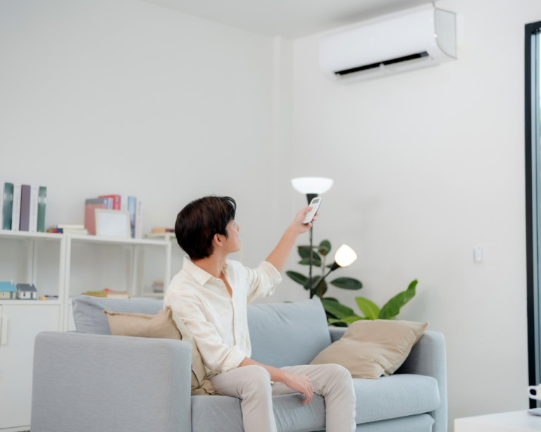 Wall mounted air conditioning system providing heating in a home - Sustainable Air Conditioning - Oxford Air Conditioning